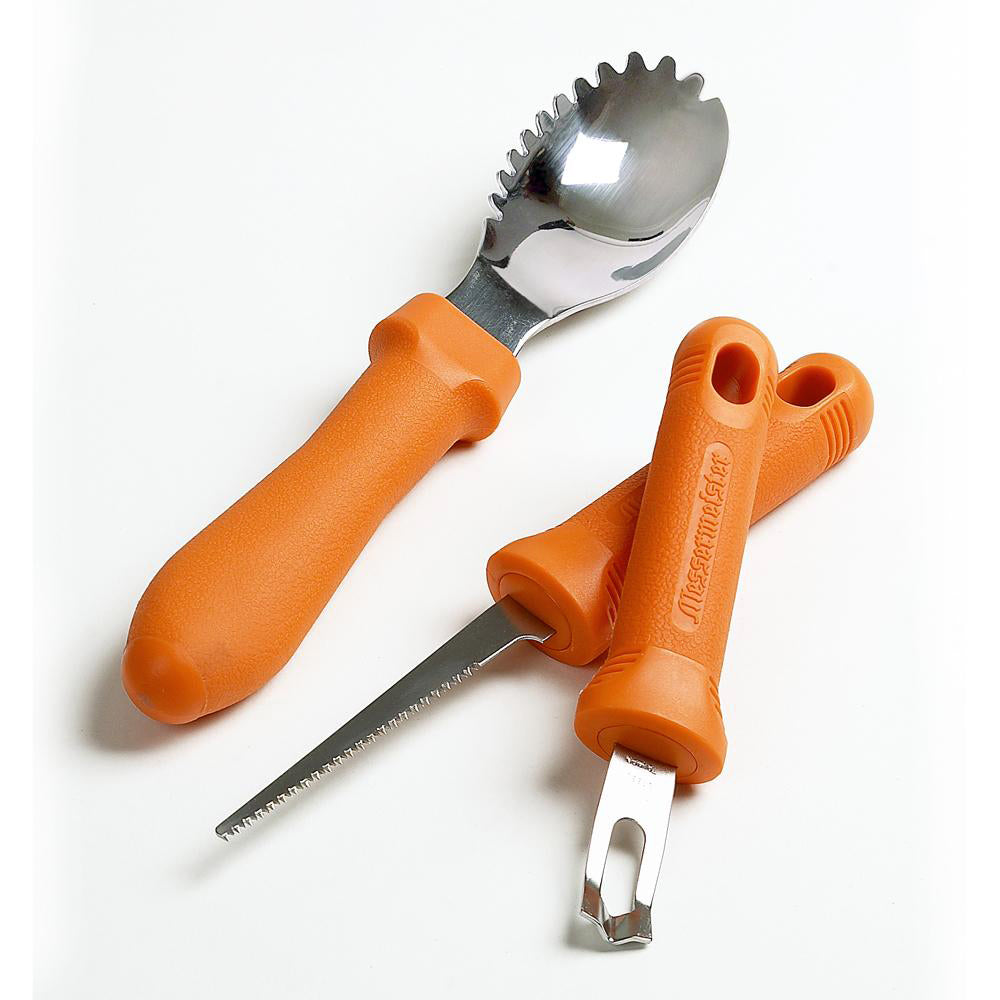 3-Piece Pumpkin Carving Set_Orange