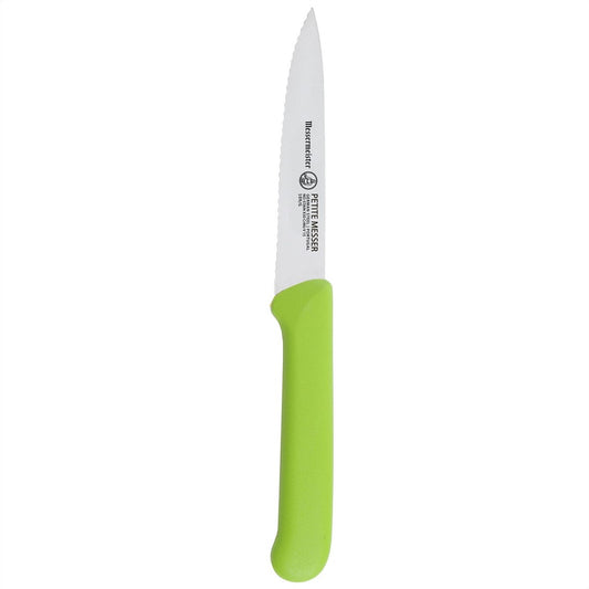 PETITE MESSER 10 CM GROENE GETANDDE SCHILMES