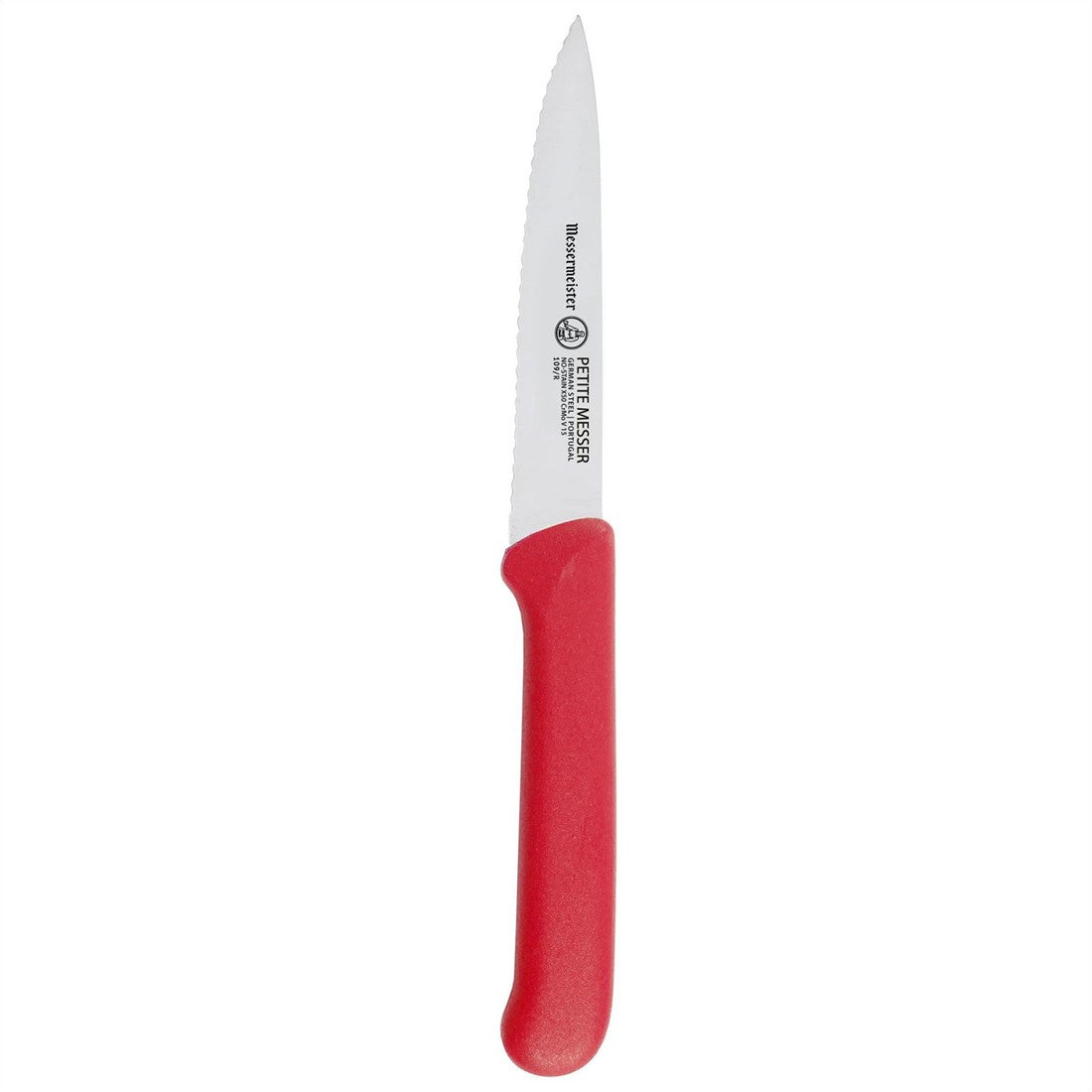 PETITE MESSER ROOD GEKARTELD PAREERMES 10 CM