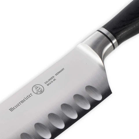 ZWARTE SMID  16,5 CM  SANTOKU MESSEN