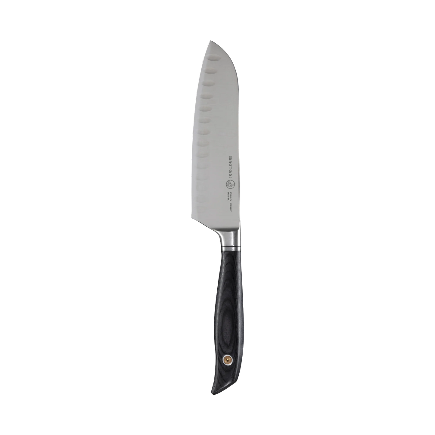 ZWARTE SMID  16,5 CM  SANTOKU MESSEN