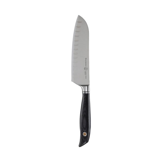 ZWARTE SMID  16,5 CM  SANTOKU MESSEN