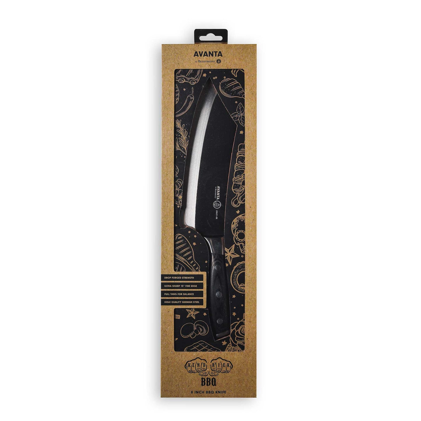 BENNIE KENDRICK 20 CM BBQ MESSER