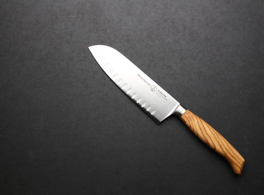 OLIVA LUXE 16,5 CM SANTOKU KULLENSCHLIFF